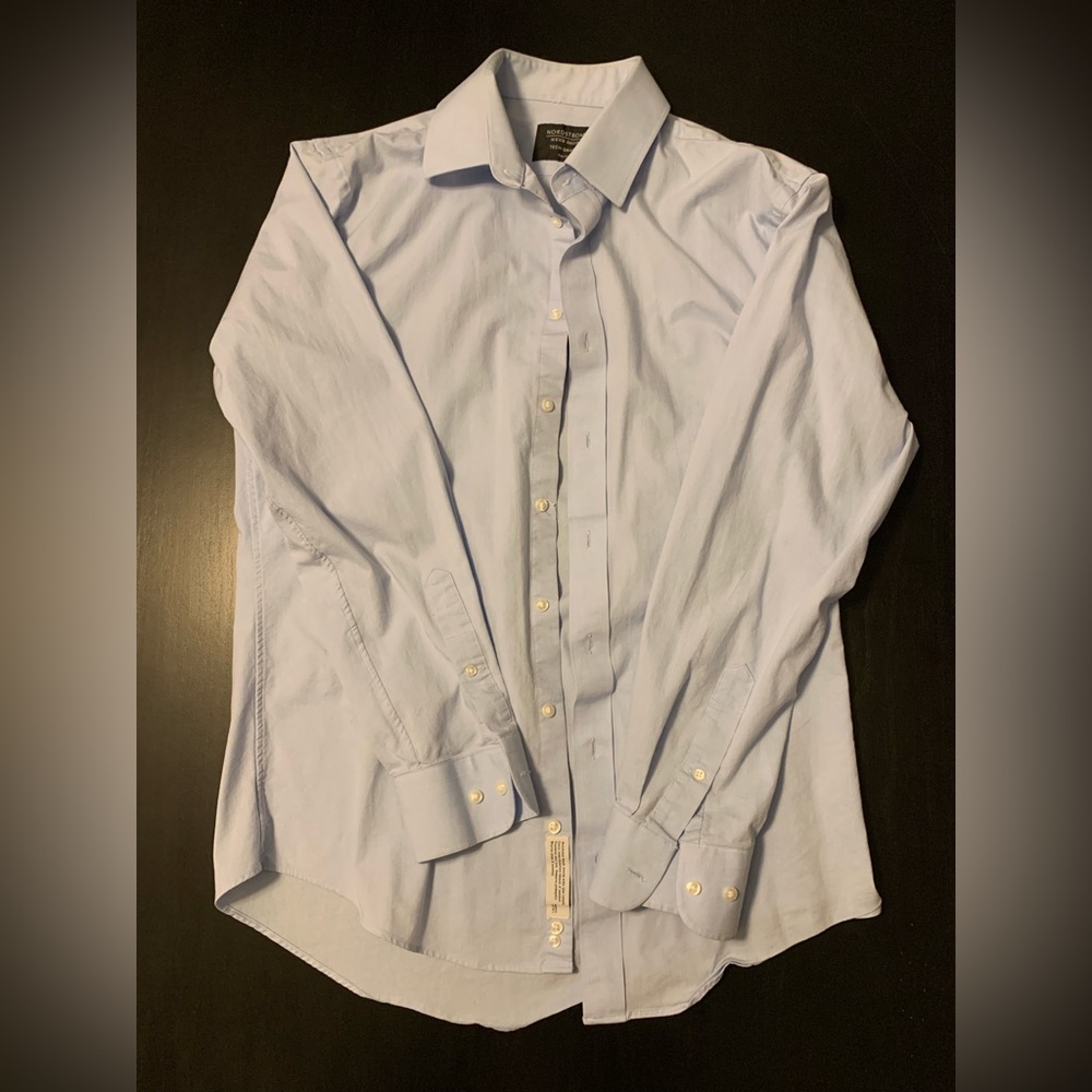 Nordstrom TrimFit 15 1/2 34-35 Dress Shirt